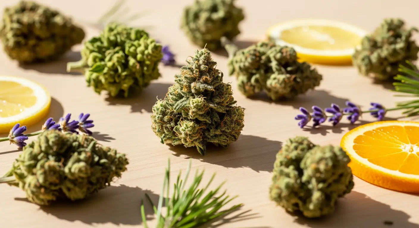 Великий гід по CBD-суцвіттях: сорти, аромати та поради для новачків
