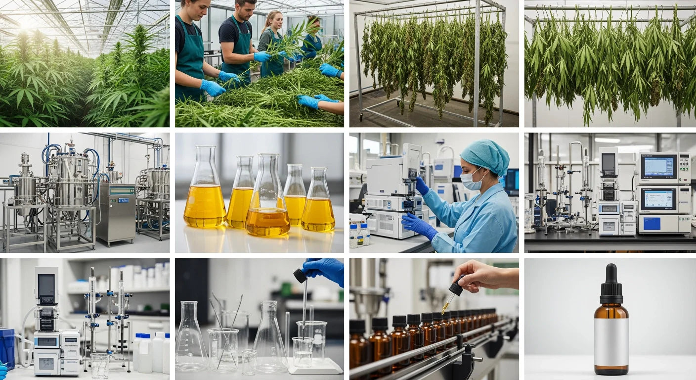 Як виготовляють CBD – покрокове пояснення