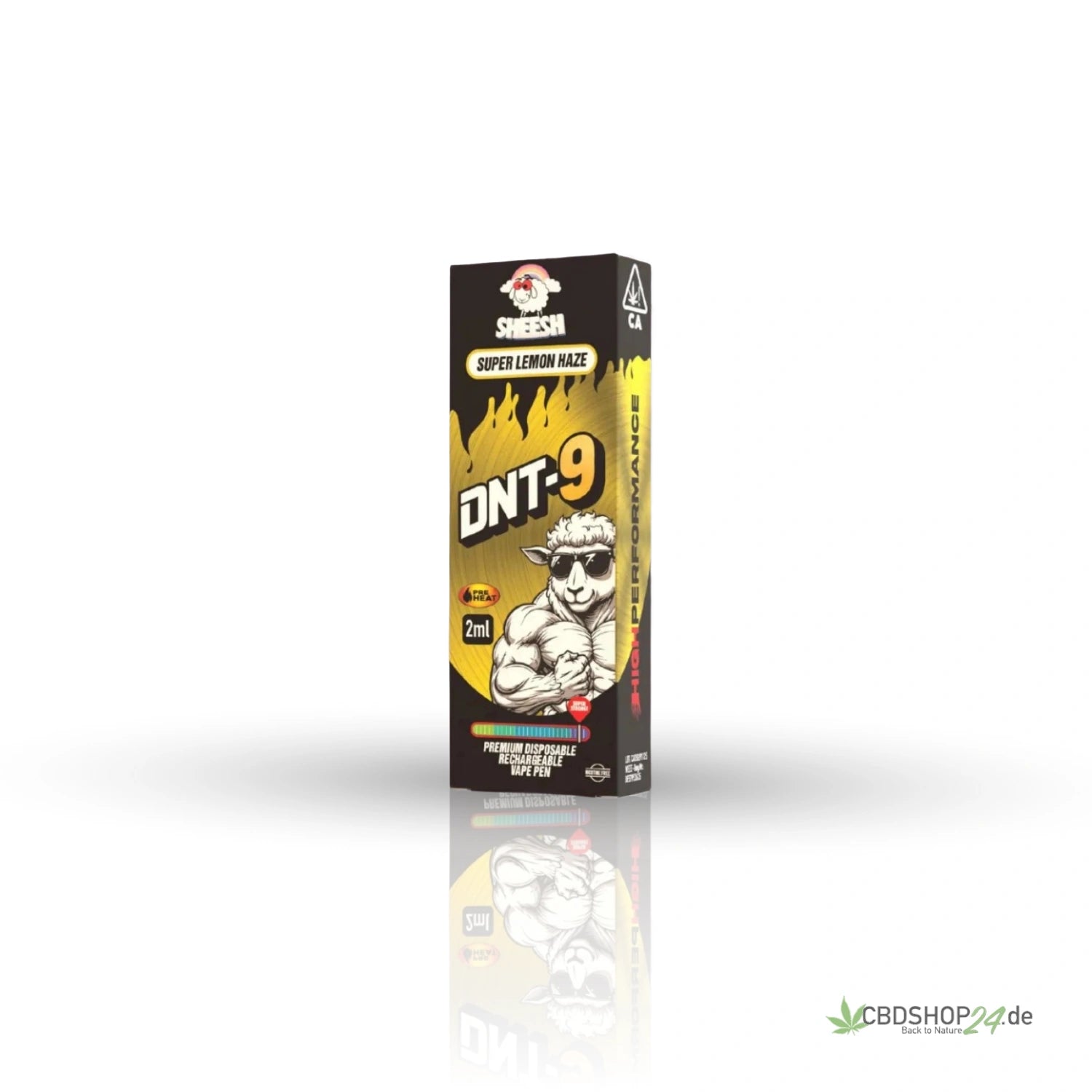 Sheesh DNT9 Vape - Super Lemon Haze 2ml