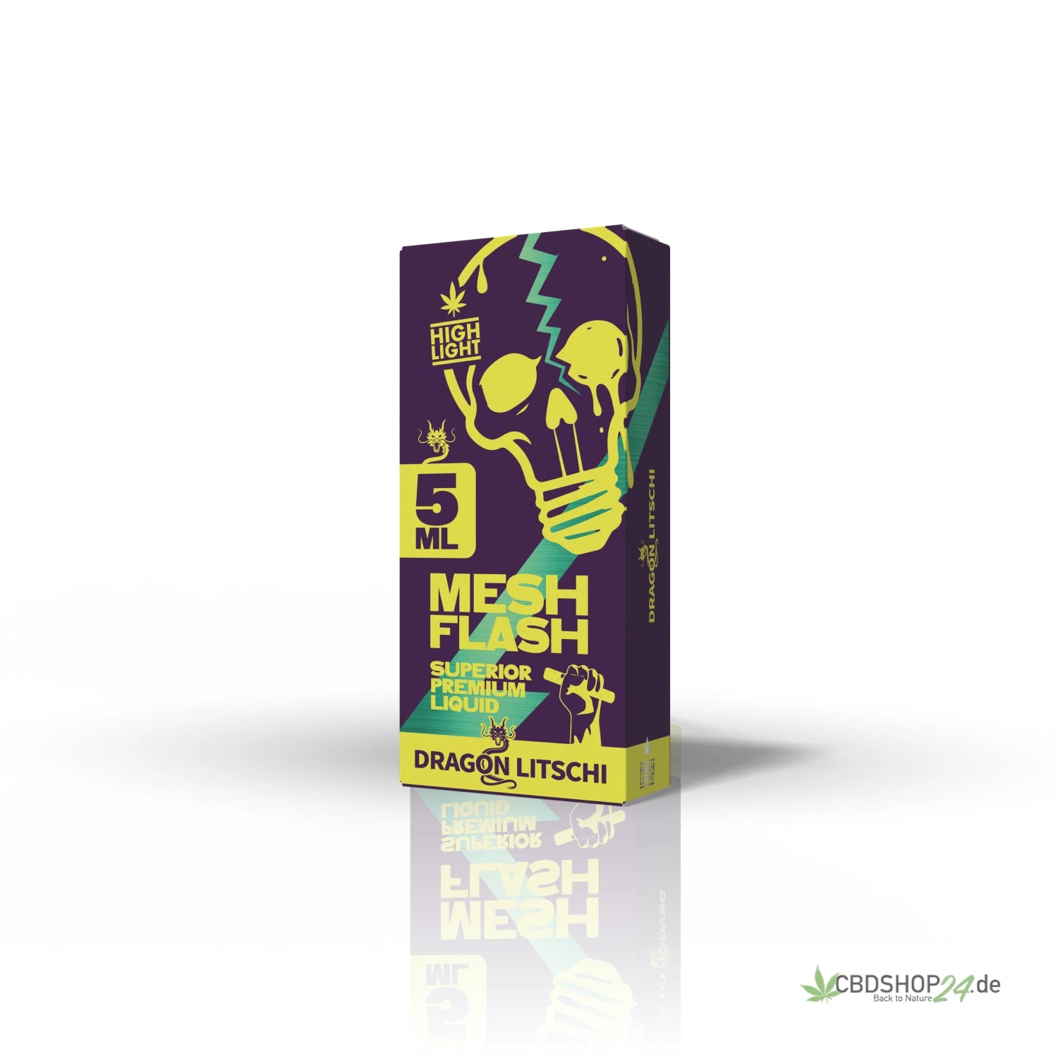 Mesh Flash Рідина H2 Superior - Dragon Litschi 5ml