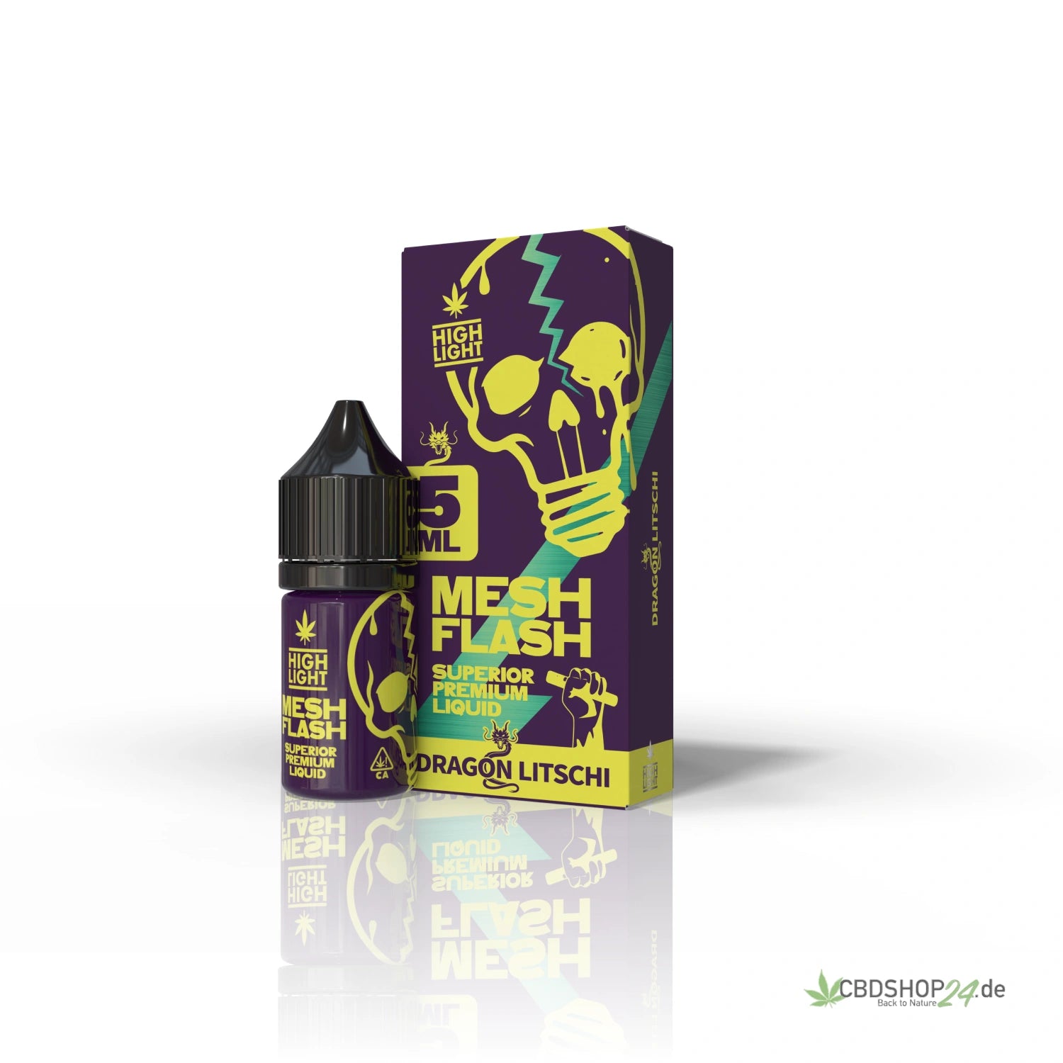 Mesh Flash Рідина H2 Superior - Dragon Litschi 5ml