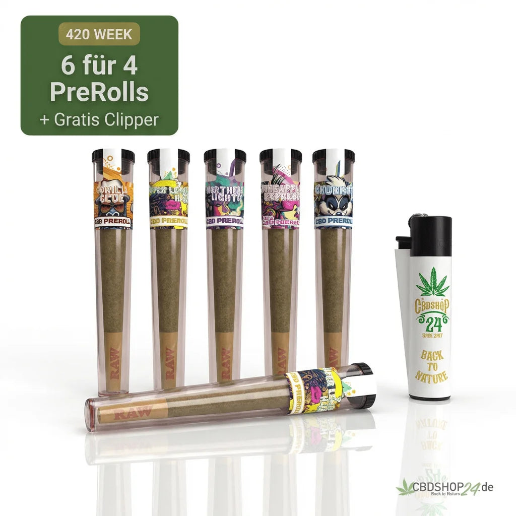 Pack de pre-rolls HHZ ILovePot (6 pour 4) + Clipper Offert