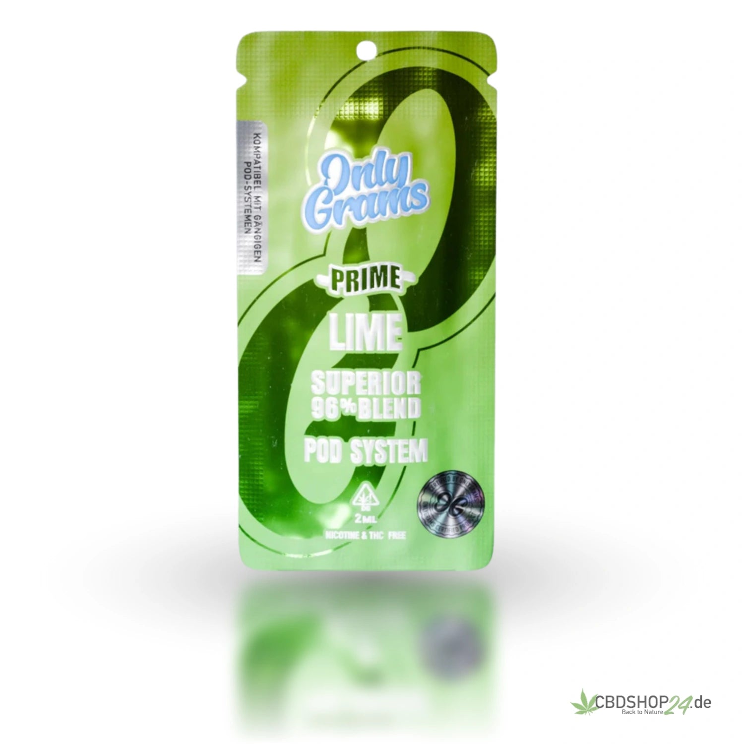 OnlyGrams H2 Superior Pod 96% - Lime