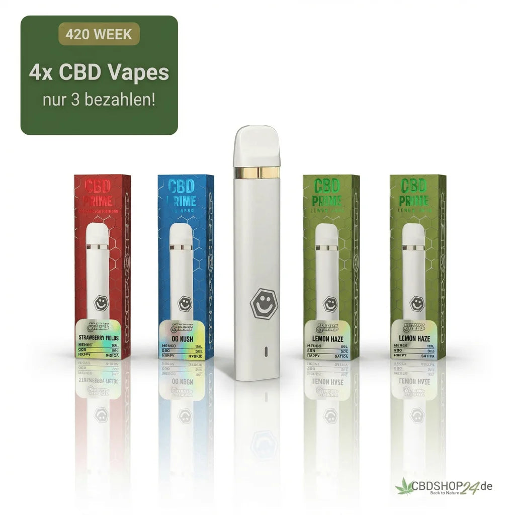 Pack Découverte : Pack de Vapes CBD au choix (4 pour 3)