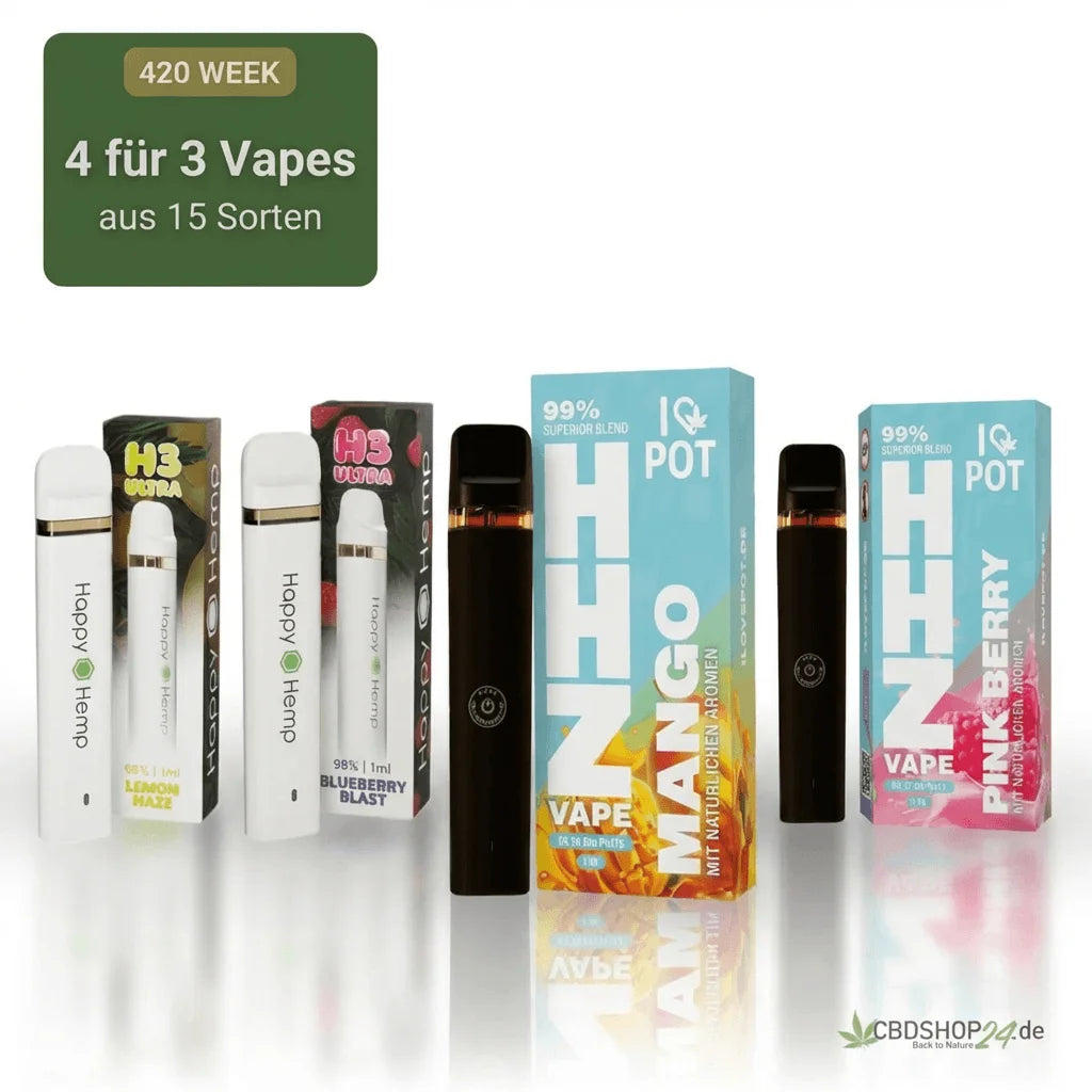 Pack de Vapes Superior au choix (4 pour 3)