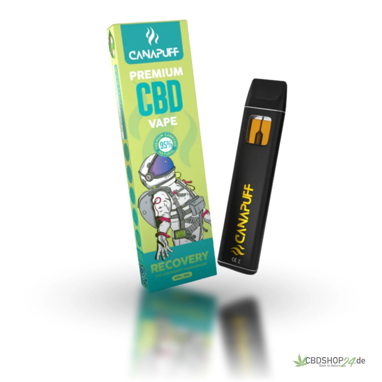 Canapuff CBD Vape 95% - Recovery cbdshop24