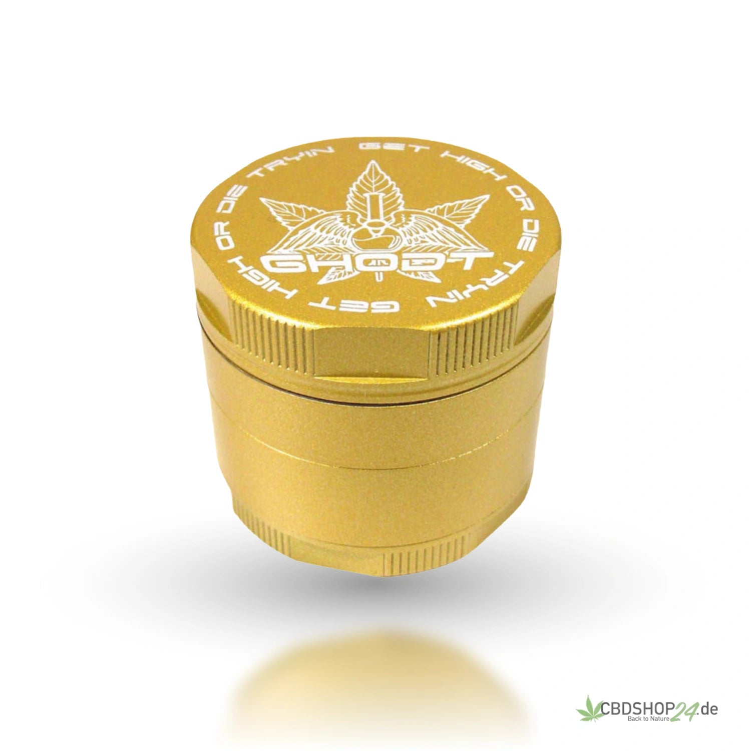 GHODT Keramik Grinder 4 tlg. 53mm, versch. Farben