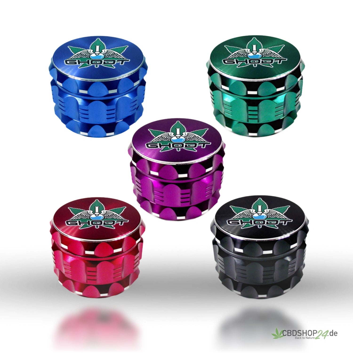 GHODT Notch Grinder, versch. Farben 50 mmØ-cbdshop24.de