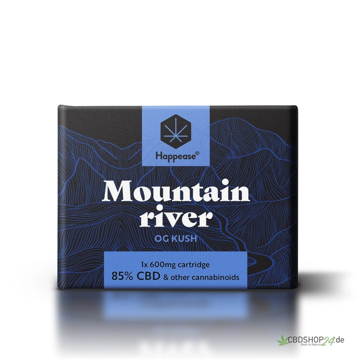 Happease® CBD Kartusche 85% - Mountain River cbdshop24