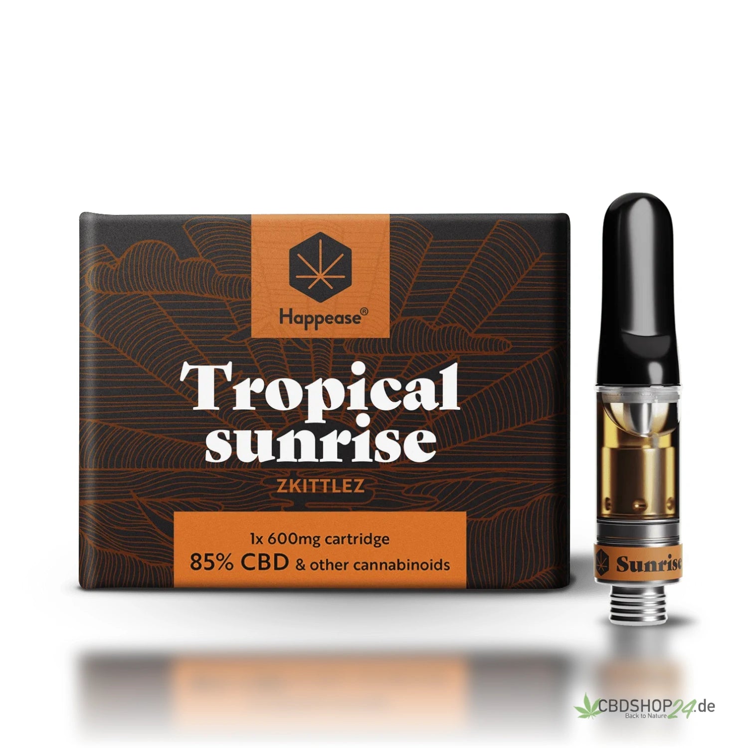 Happease® CBD Kartusche 85% - Tropical Sunrise cbdshop24
