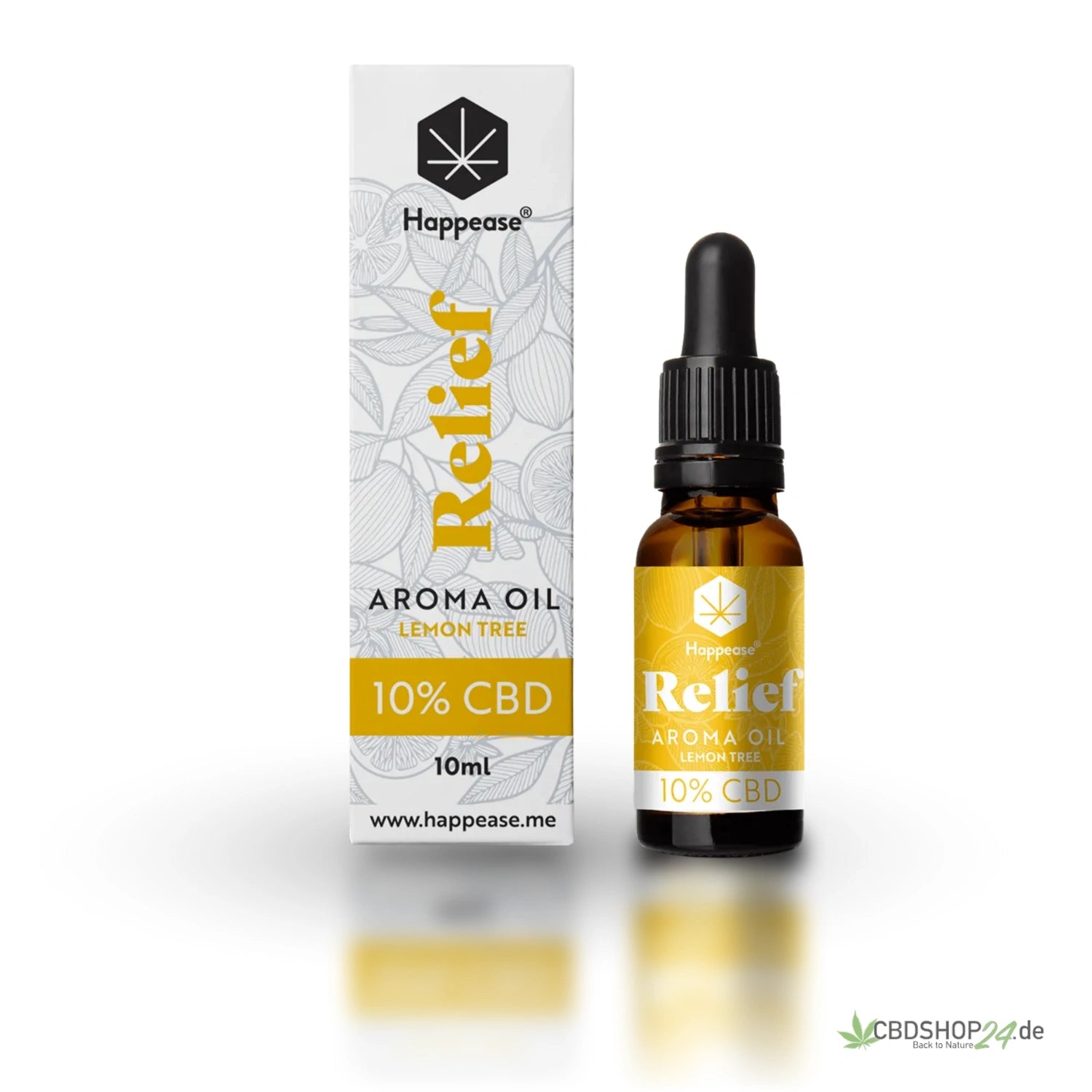 Happease® CBD Öl – Relief – Lemon Tree cbdshop24