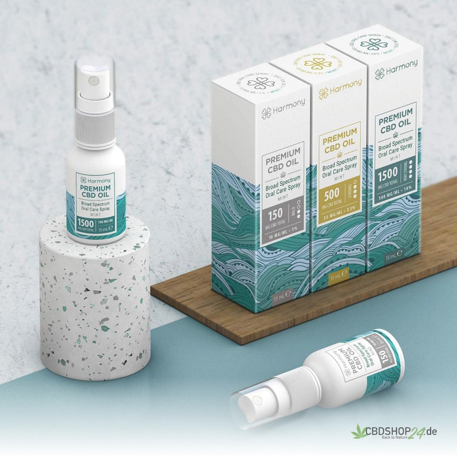 Harmony CBD Oil Spray 500mg - Minze cbdshop24