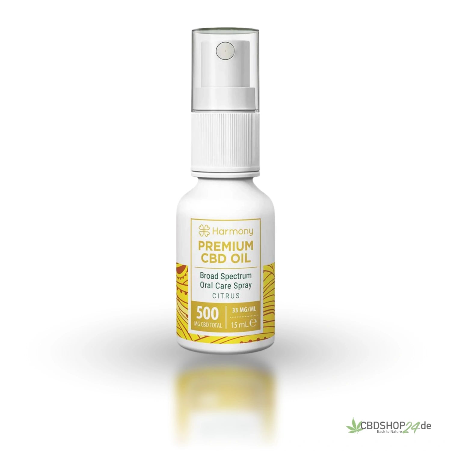 Harmony CBD Oil Spray 500mg - Zitrone cbdshop24