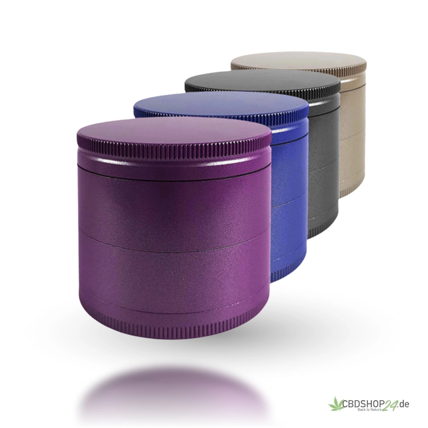 Karamik Grinder 4.tlg. 53mm versch. Farben-cbdshop24.de