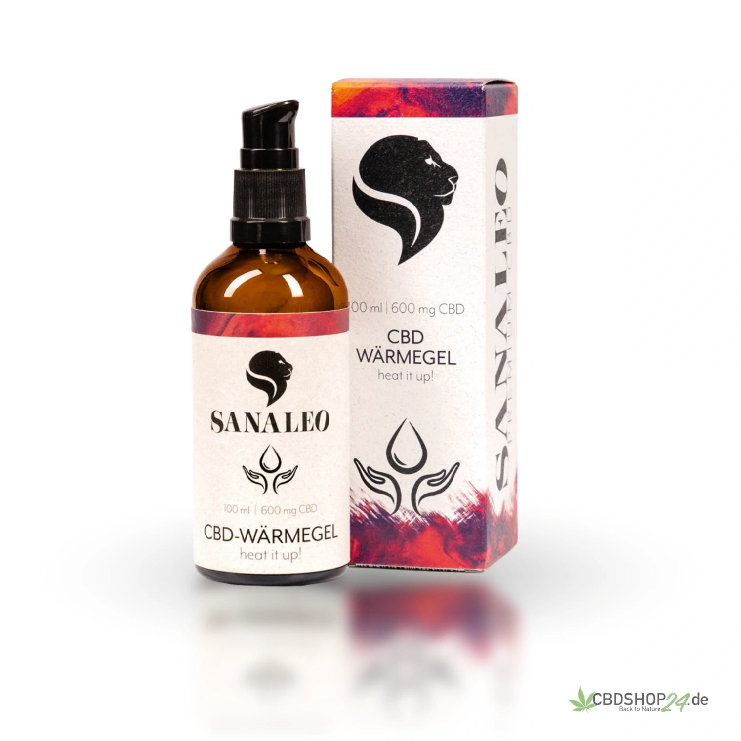 Sanaleo CBD Wärmegel - 100ml-cbdshop24.de