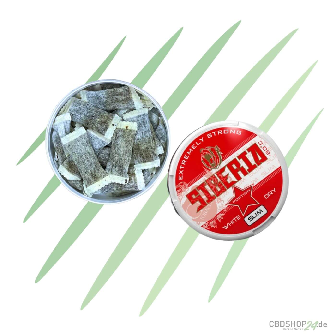 Siberia White Dry Slim – Nikotin Pouches-cbdshop24.de