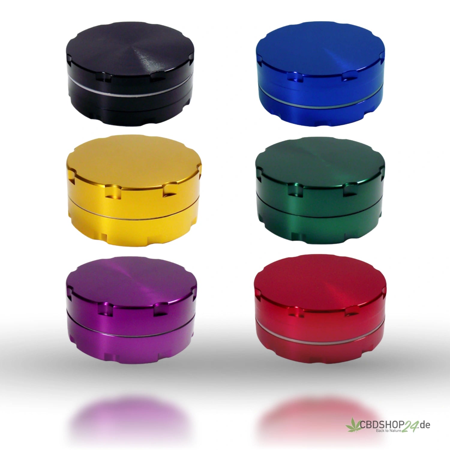 Space Grinder 2 tlg Versch. Farben, 50 mmØ-cbdshop24.de