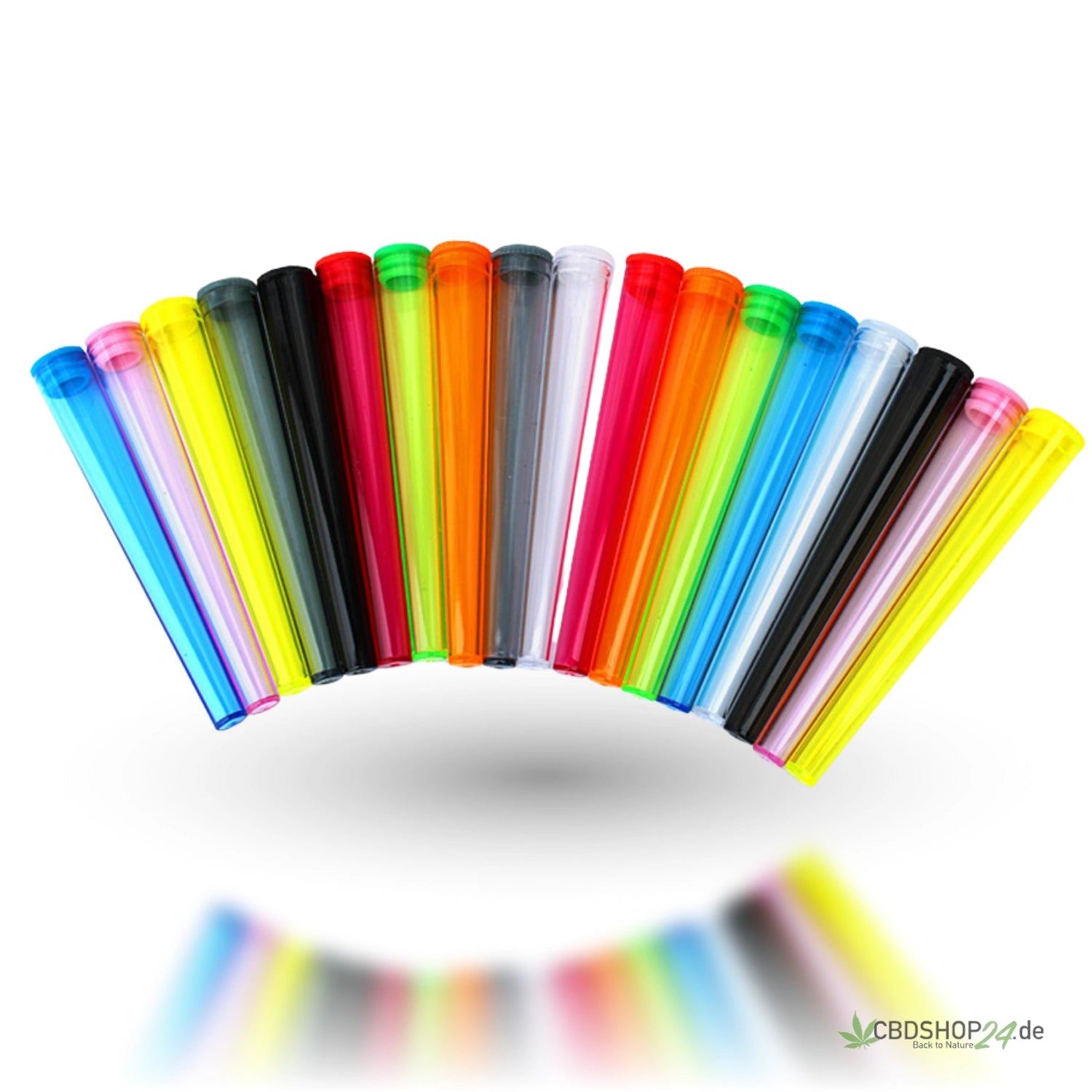Zetla Cone Tubes Mixed Colors-cbdshop24.de