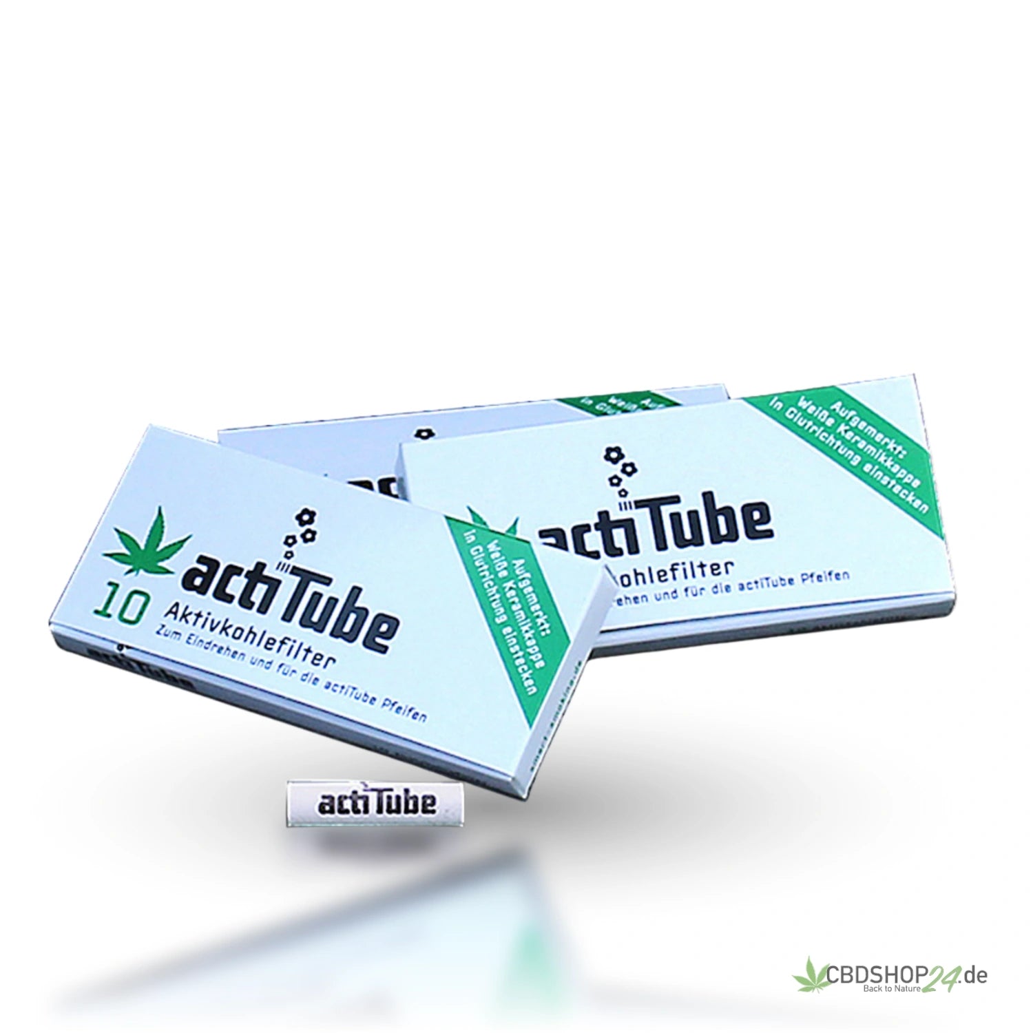 actiTube Aktivkohlefilter cbdshop24