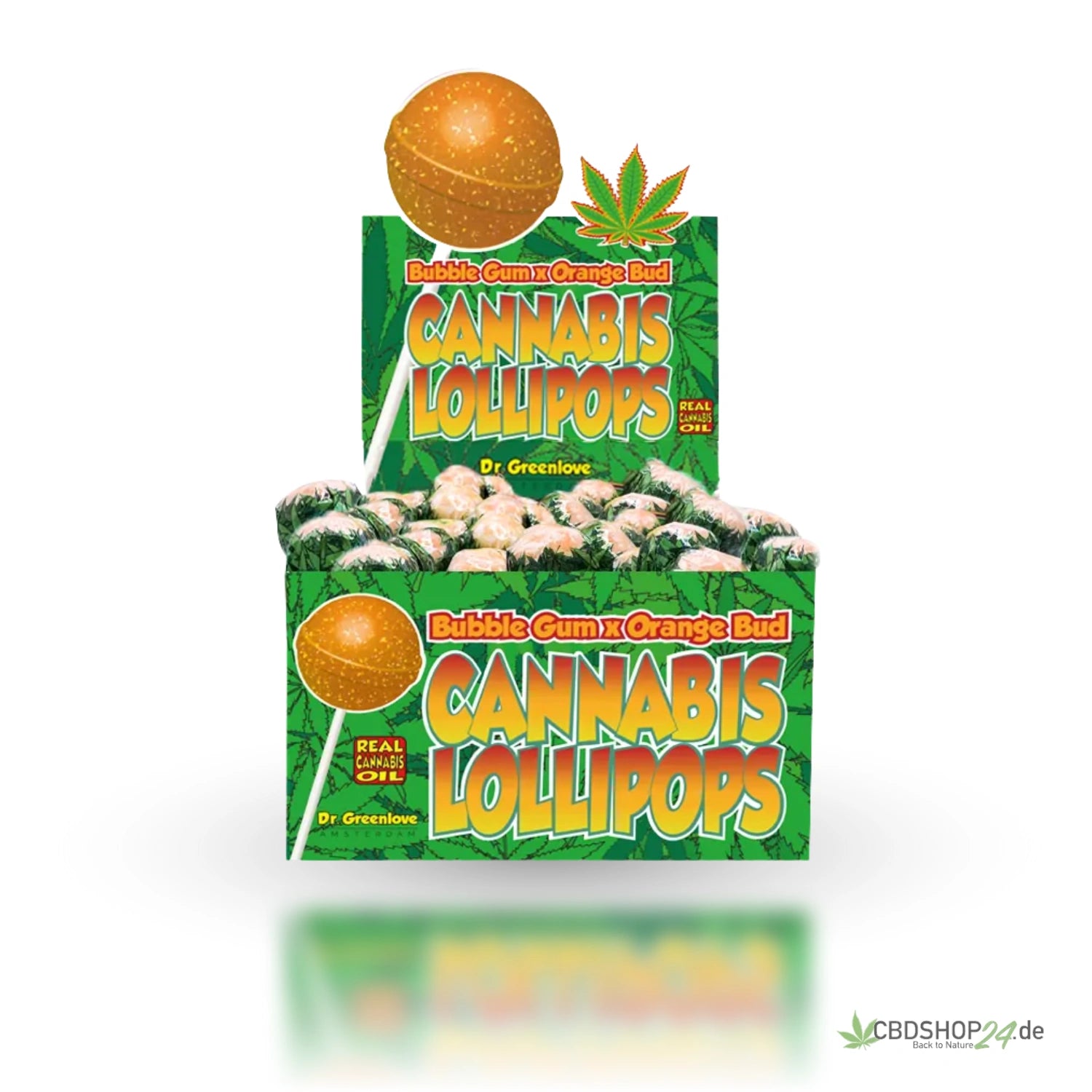 Dr. Greenlove Cannabis Lollipop - Orange Bud