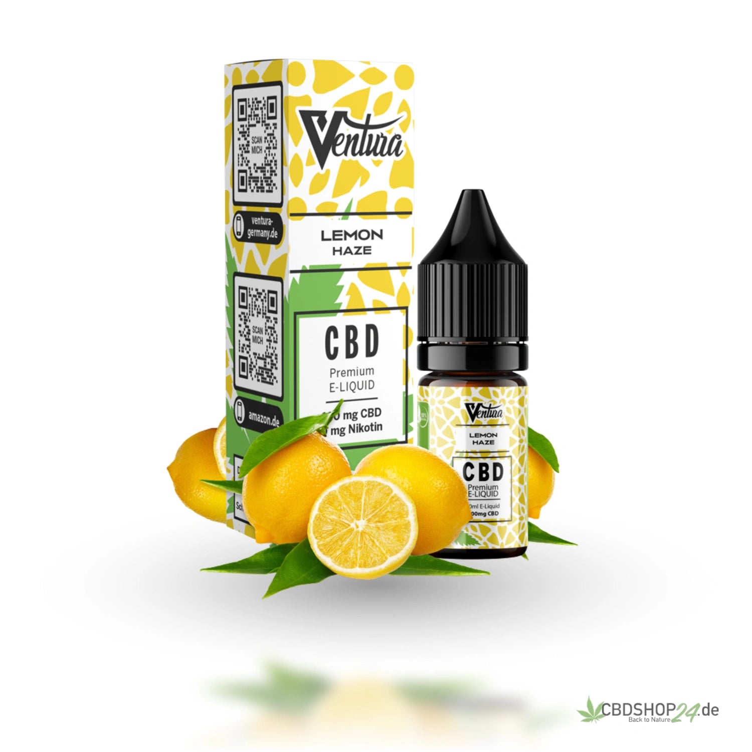 Ventura CBD Liquid 600mg - Lemon Haze