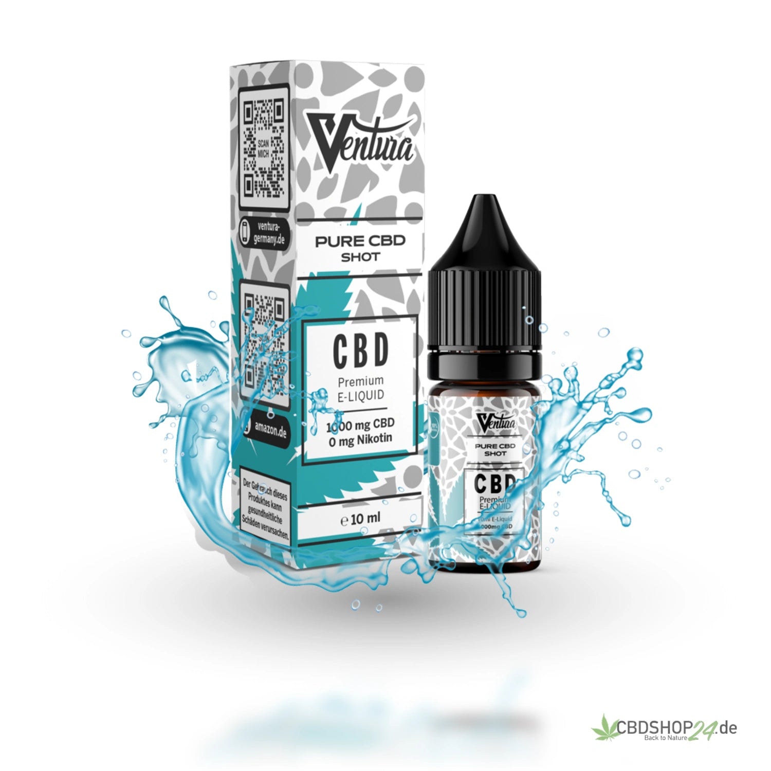 Ventura CBD Liquid 1.000mg - Pure Shot