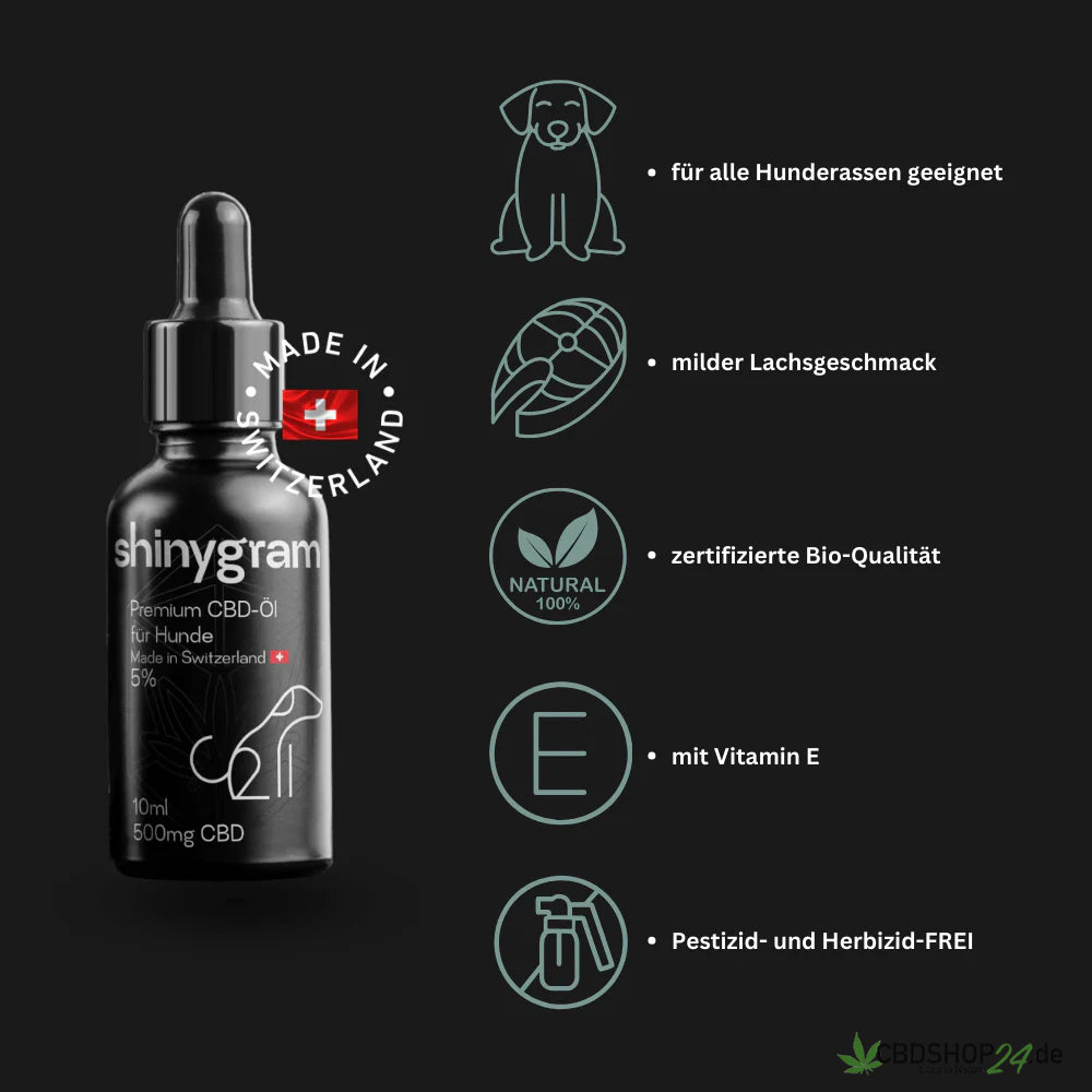 CBD Öl für Hunde 5%-cbdshop24.de