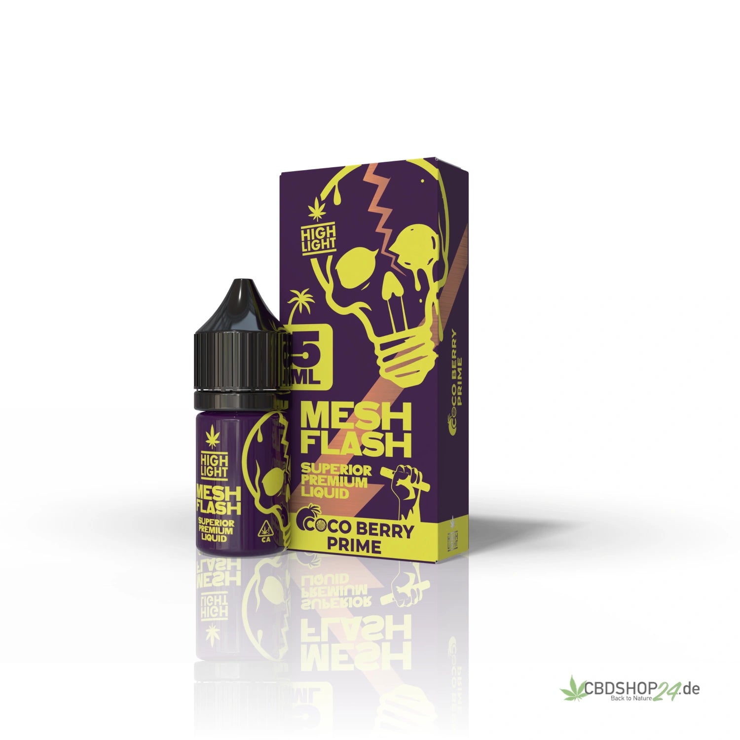 Mesh Flash Líquido H2 Superior - Coco Berry Prime 5ml
