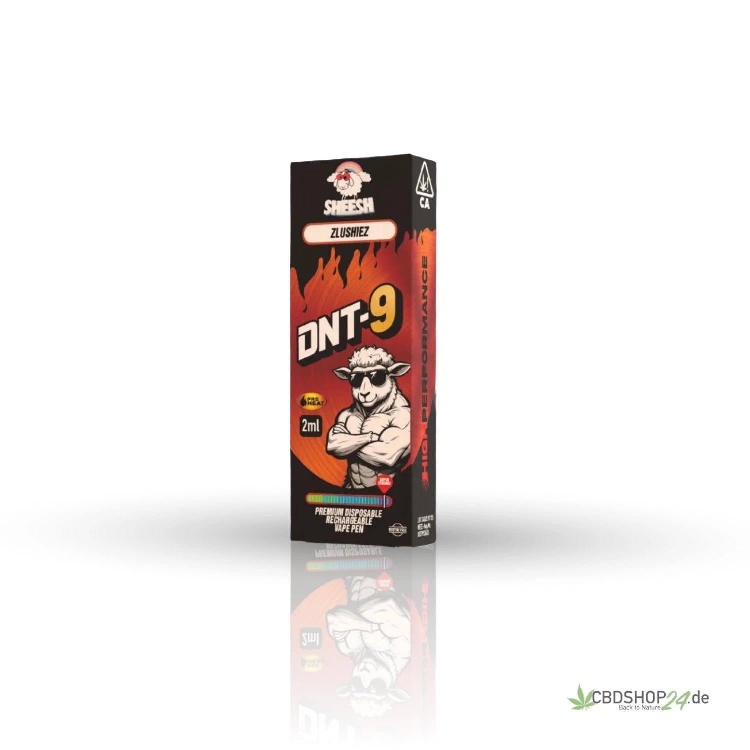 Sheesh DNT9 Vape - Zlushiez 2ml