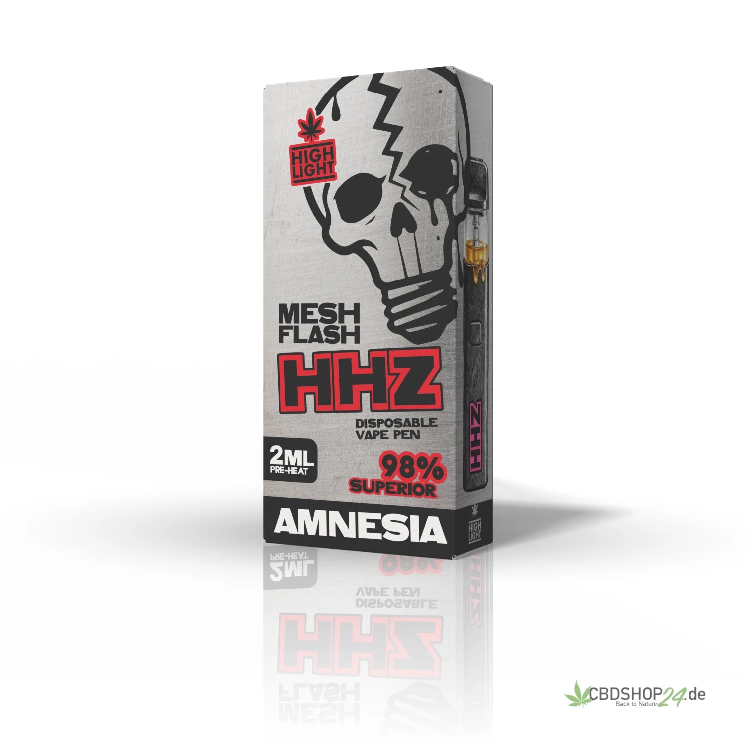 Mesh Flash Вейп HHZ 98% - Amnesia 2ml