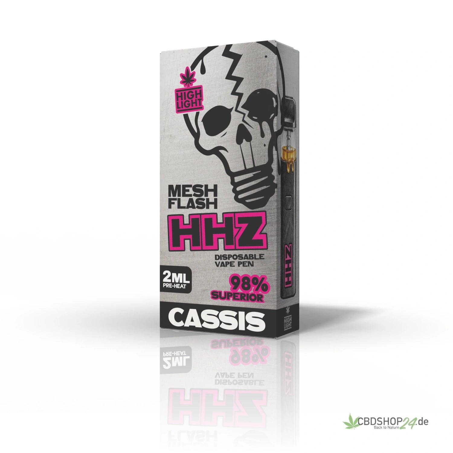 Mesh Flash Вейп HHZ 98% - Cassis 2ml