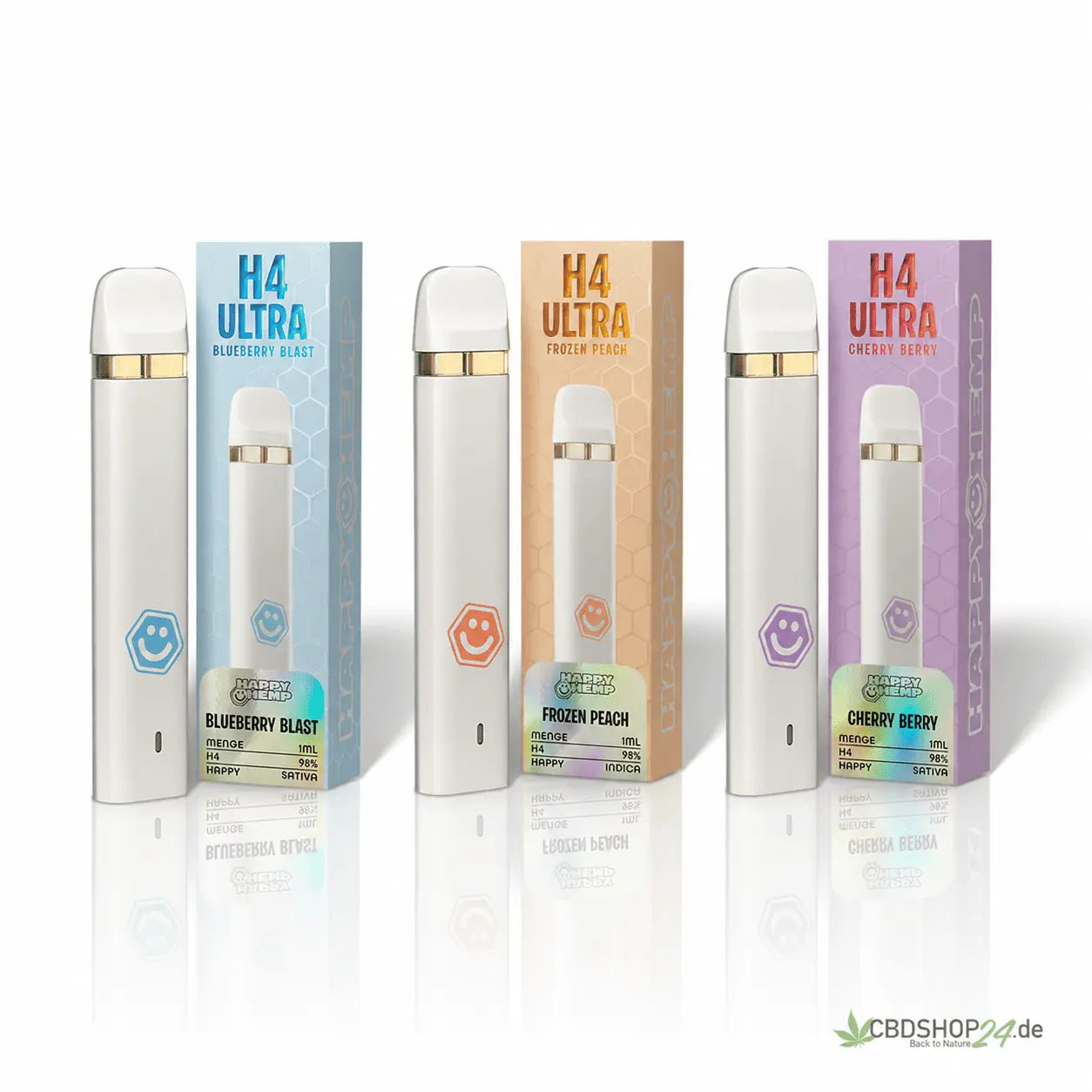 Introduktionssæt: CBD Vape Bundle frit valg (4 for 3)
