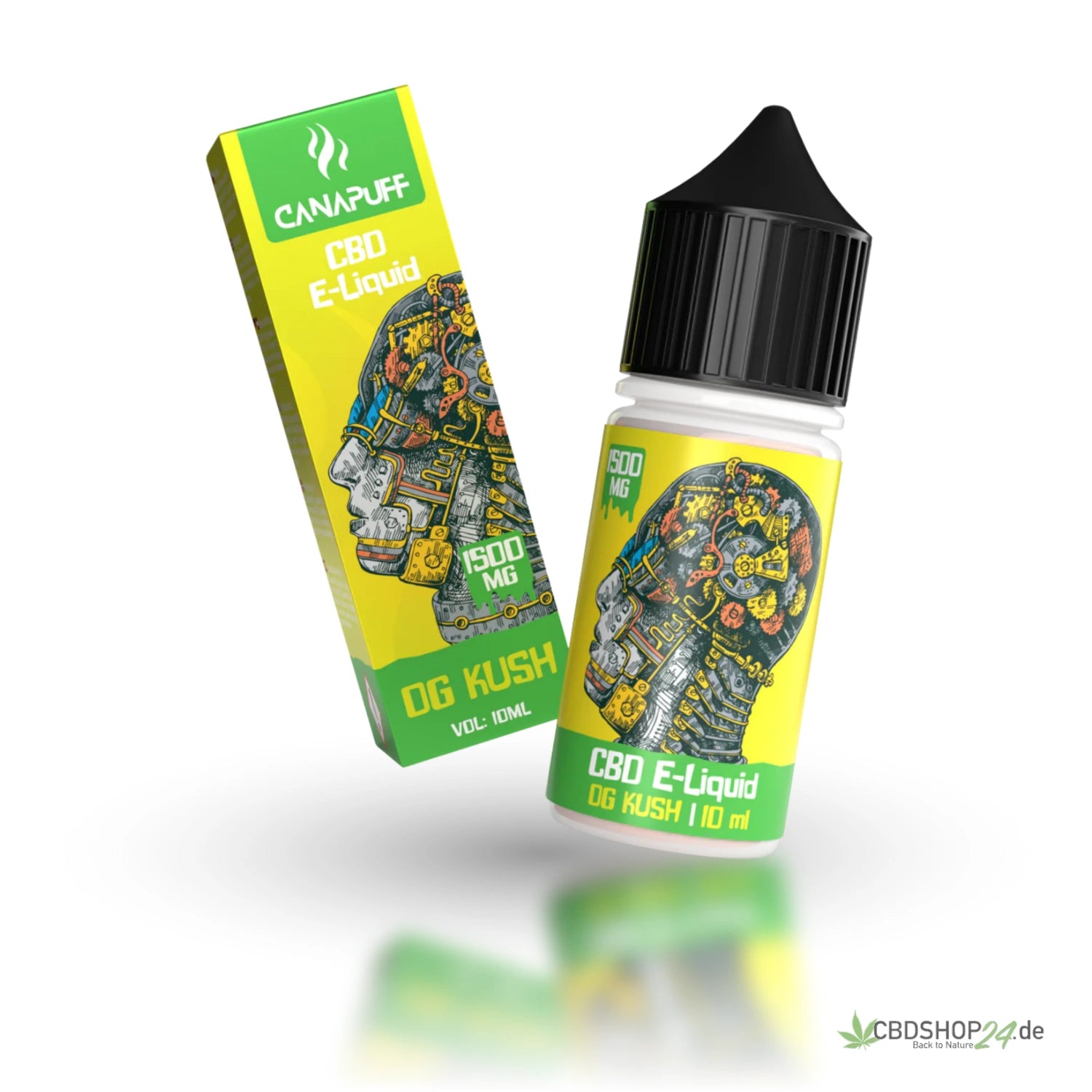 Canapuff CBD Liquid 1.500mg - OG Kush cbdshop24