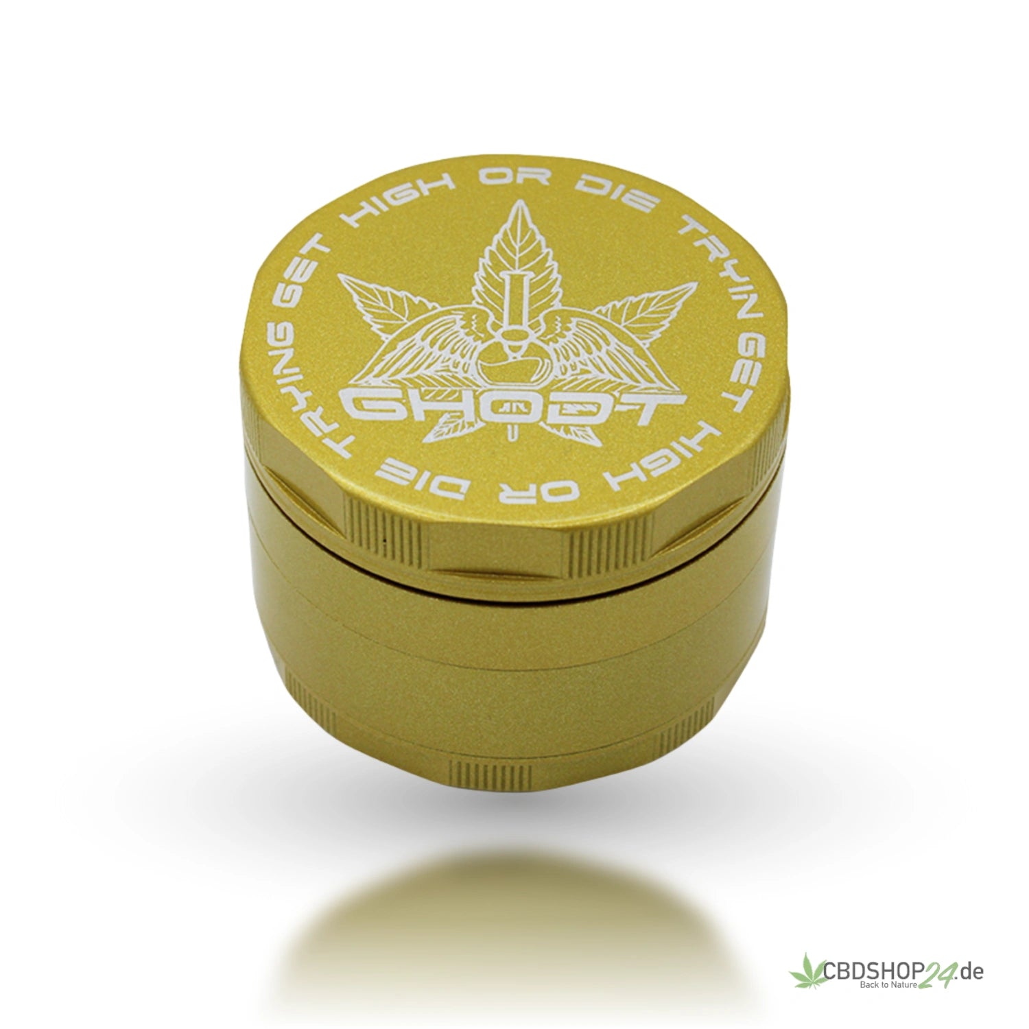 GHODT Space Grinder 4 tlg. Schwarz 63mm-cbdshop24.de