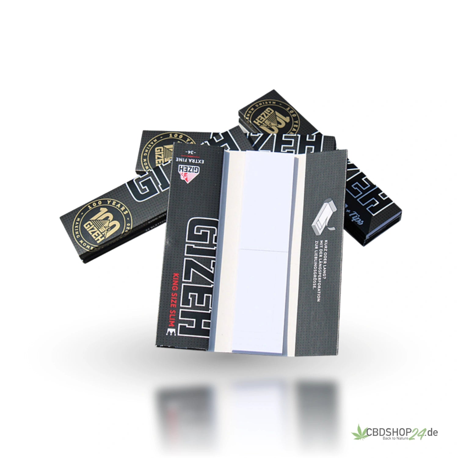 GIZEH Premium King Size Slim Papers