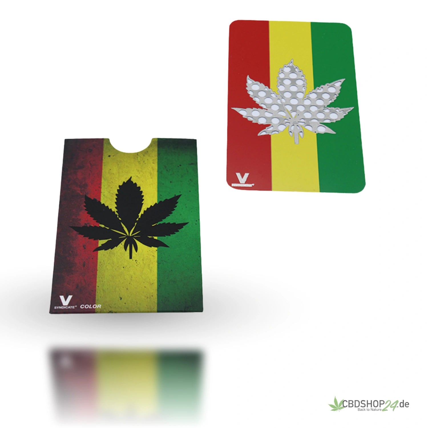 Grinder Card Rasta Leaf-cbdshop24.de