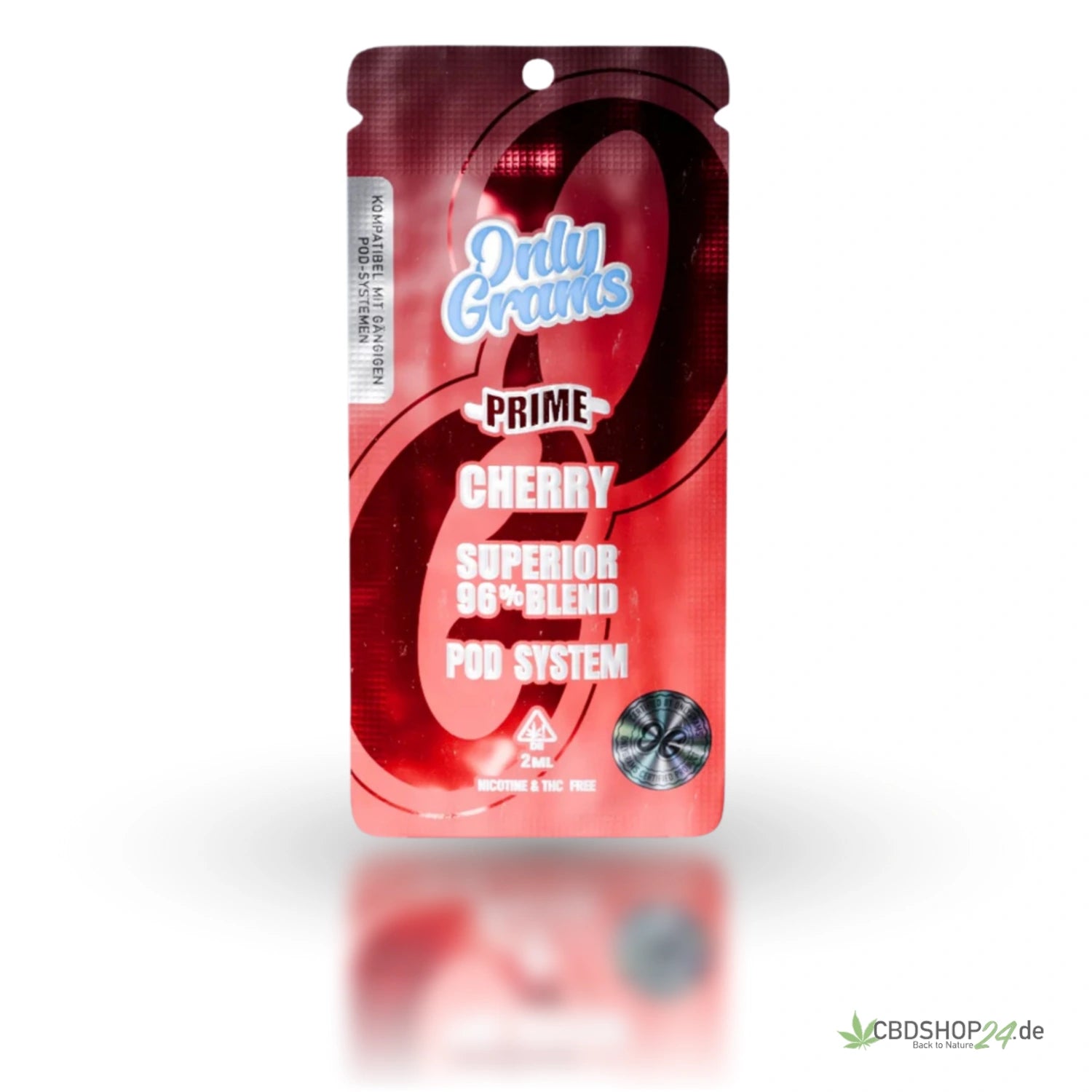 OnlyGrams H2 Superior Pod 96% - Cherry
