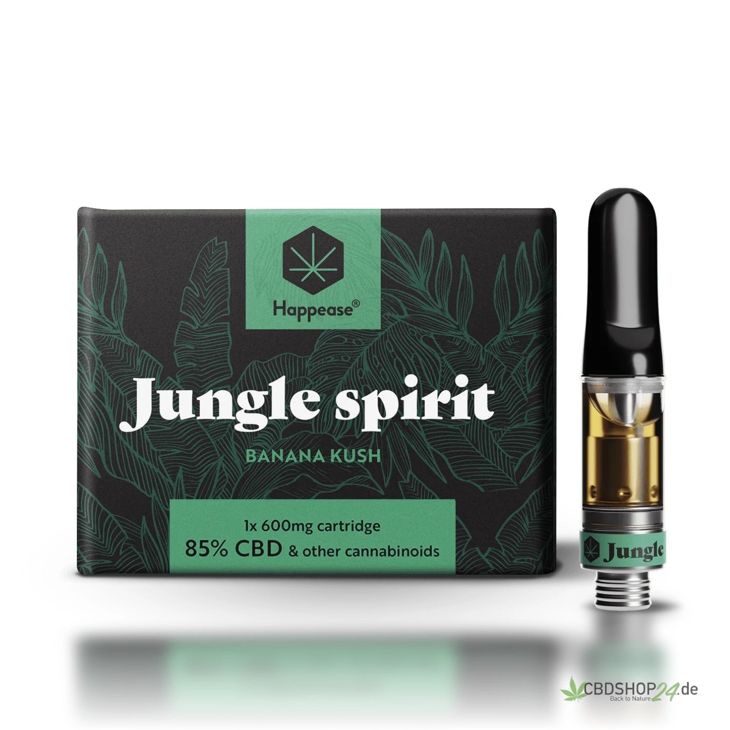 Happease® CBD Kartusche 85% - Jungle Spirit cbdshop24