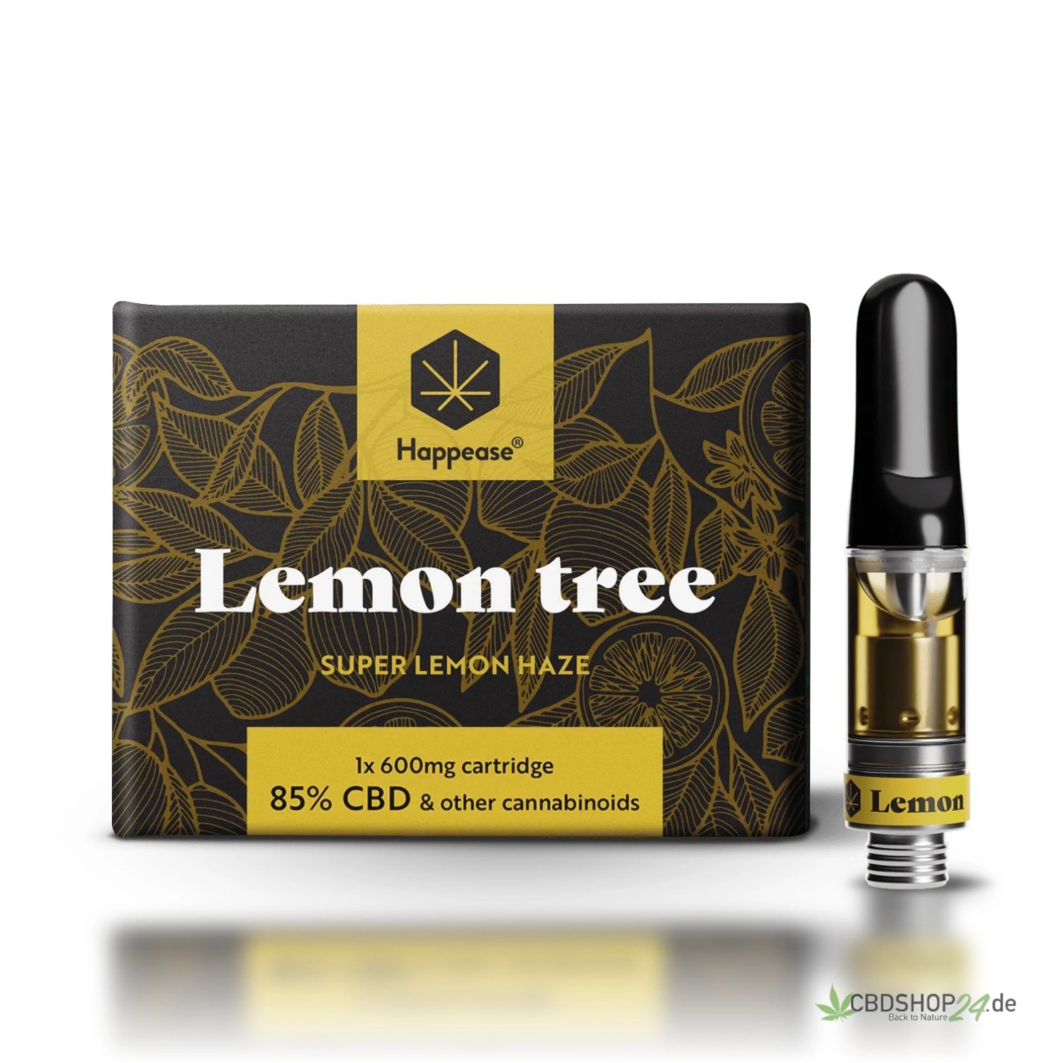 Happease® CBD Kartusche 85% - Lemon Tree cbdshop24