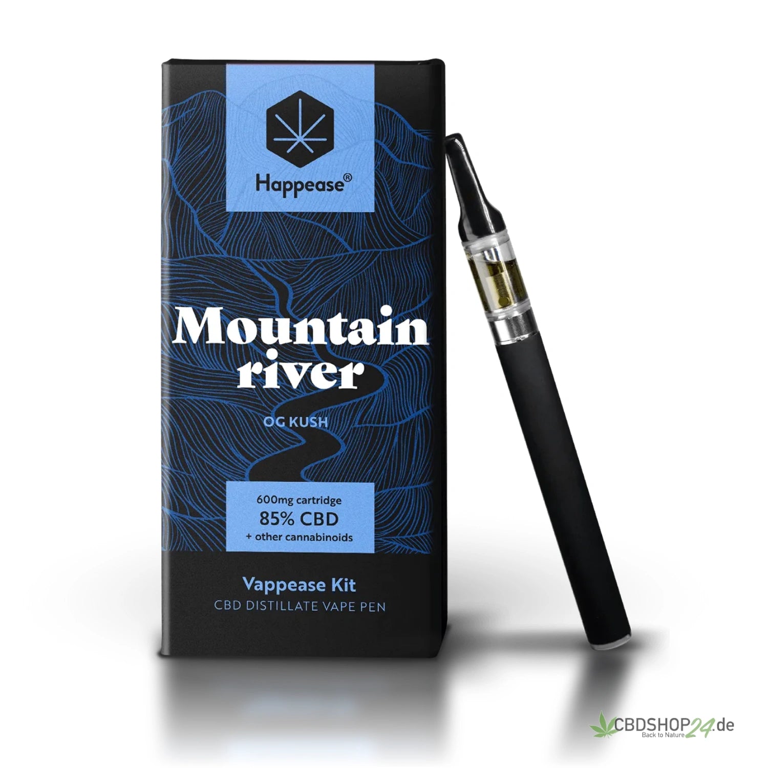 Happease® CBD Vape 85% - Mountain River cbdshop24