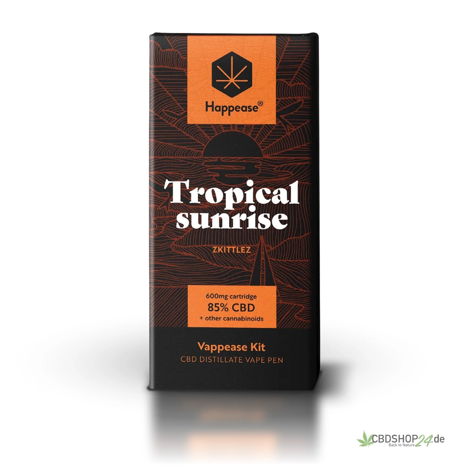 Happease® CBD Vape 85% - Tropical Sunrise cbdshop24