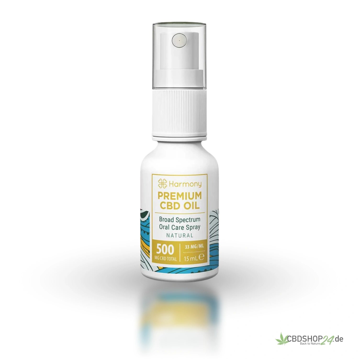Harmony CBD Oil Spray 500mg - Natural cbdshop24