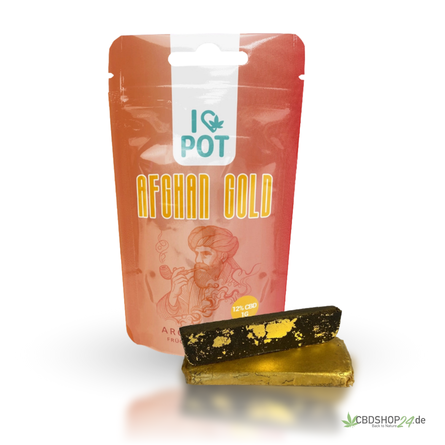 IlovePot CBD Hasch - Afghan Gold cbdshop24