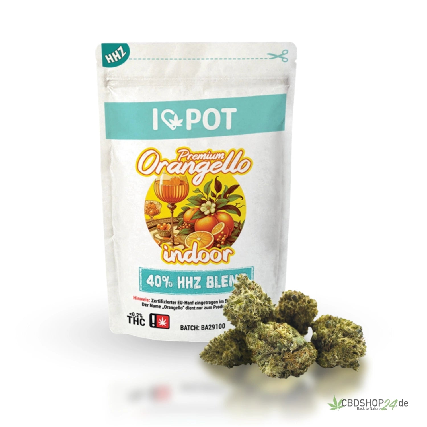ILovePot 40% HHZ Premium Blüte - Orangello cbdshop24