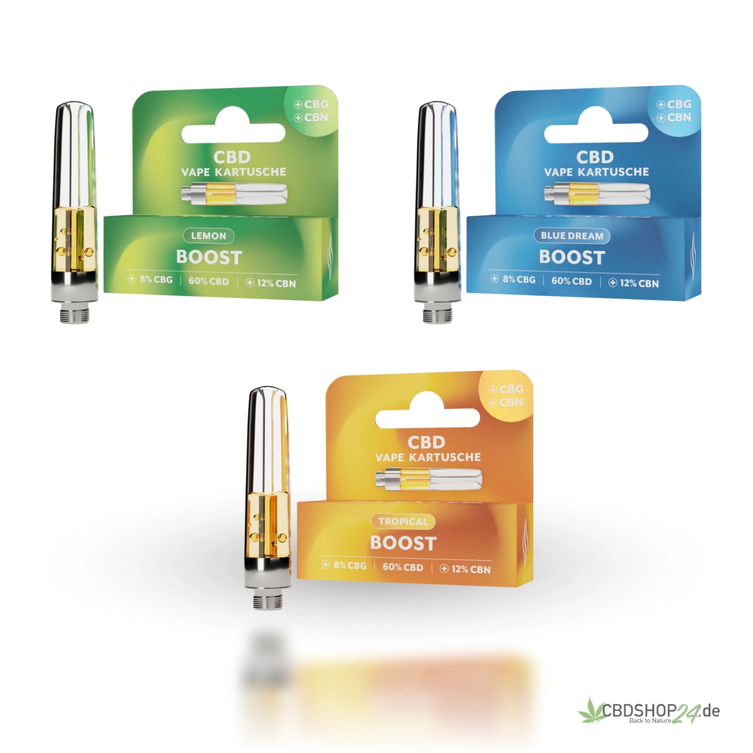 Sanaleo CBD Boost Kartusche 80% - 0,5ml-cbdshop24.de