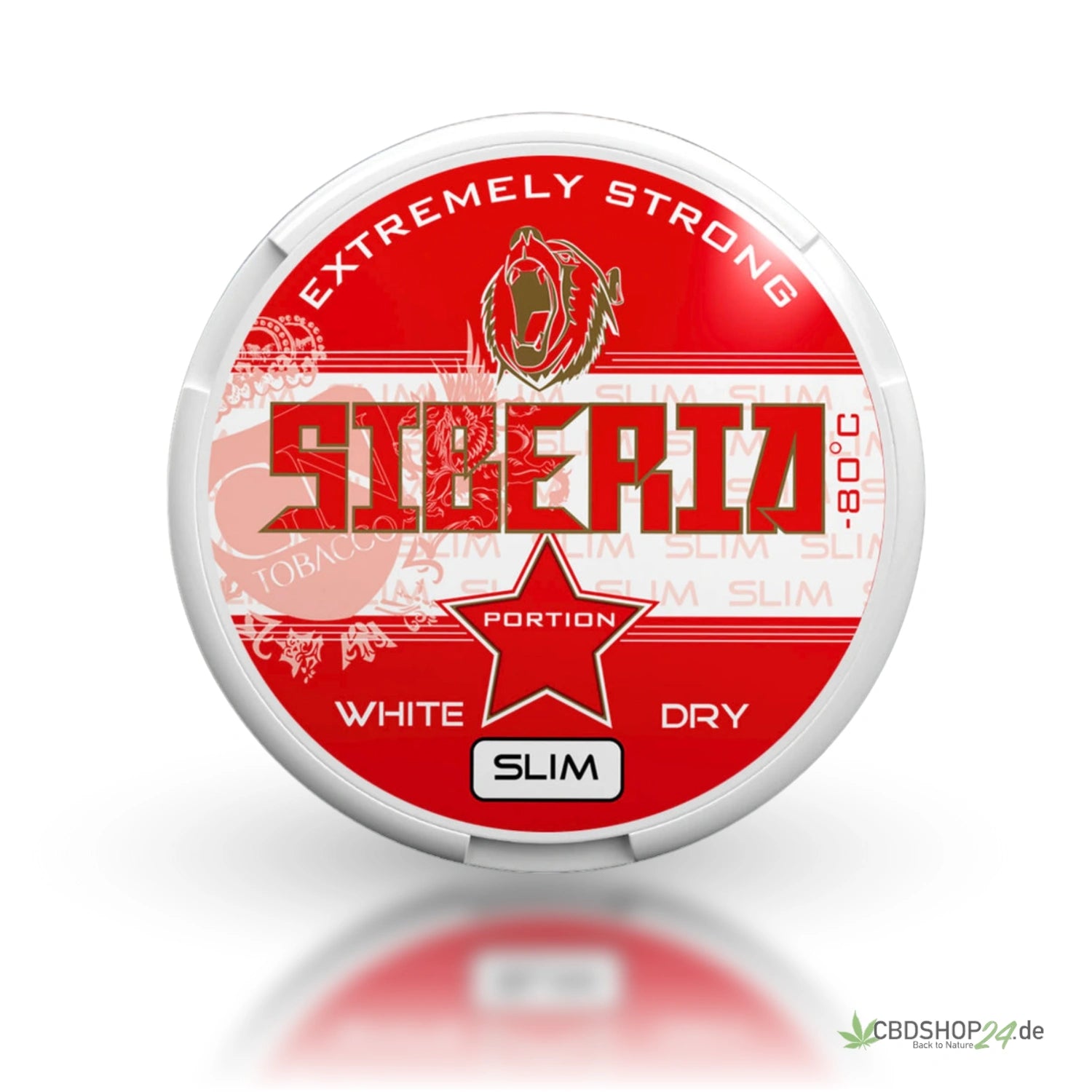 Siberia White Dry Slim – Nikotin Pouches cbdshop24
