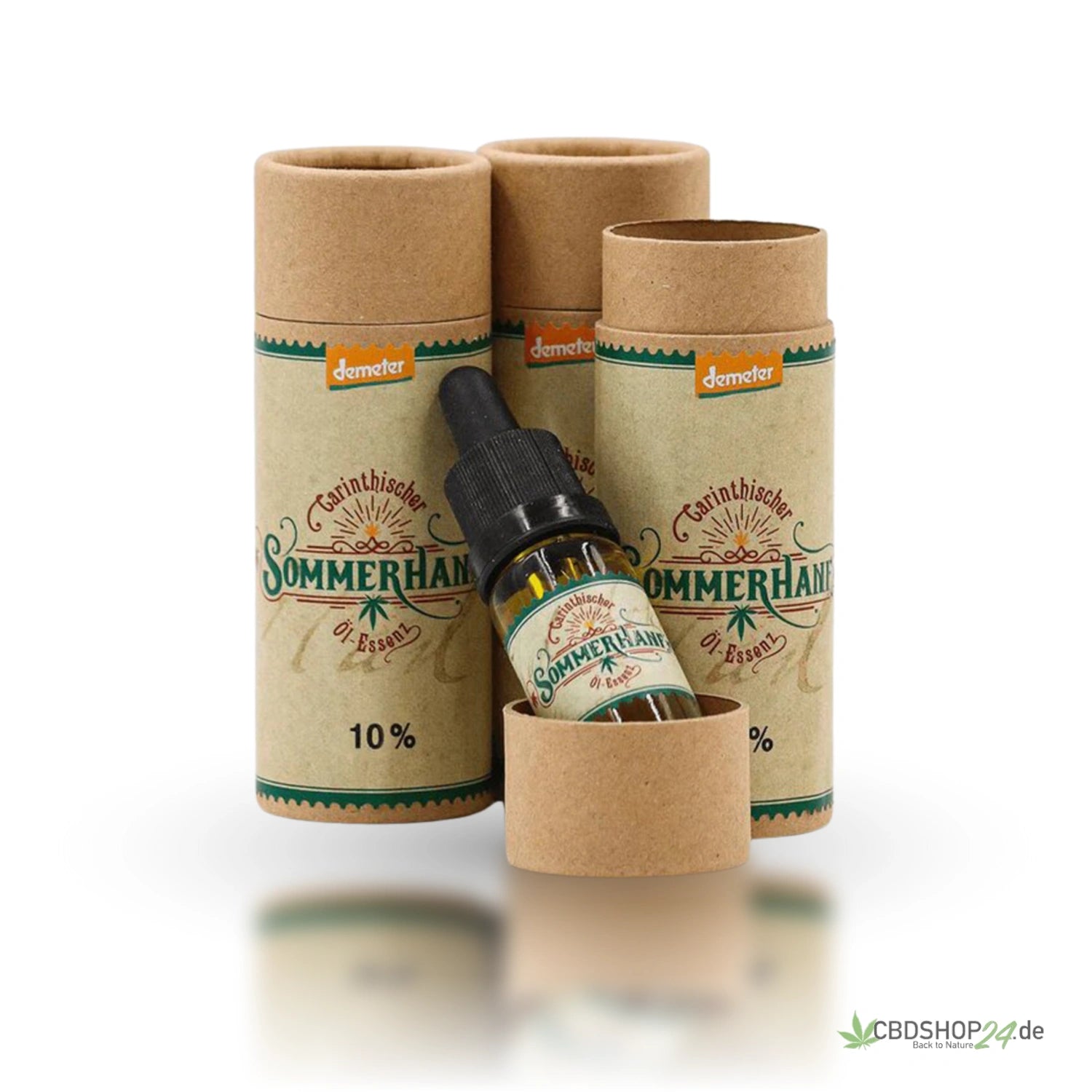 3x Sommerhanf Vollspektrumaroma-Öl 10%-cbdshop24.de