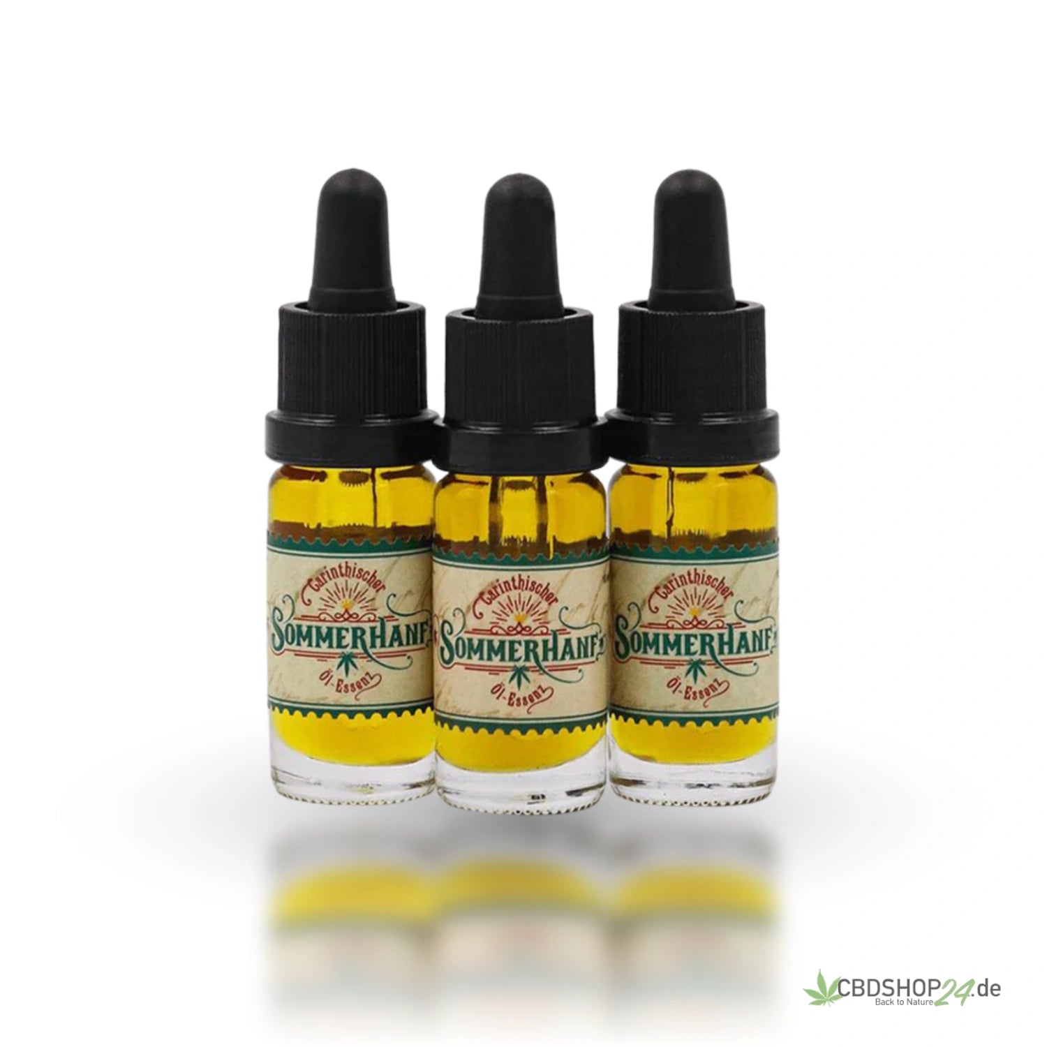 3x Sommerhanf Vollspektrumaroma-Öl 5%
