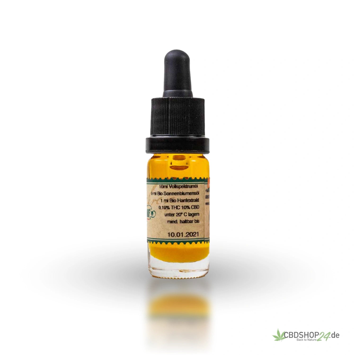 Sommerhanf Vollspektrumaroma-Öl 5%