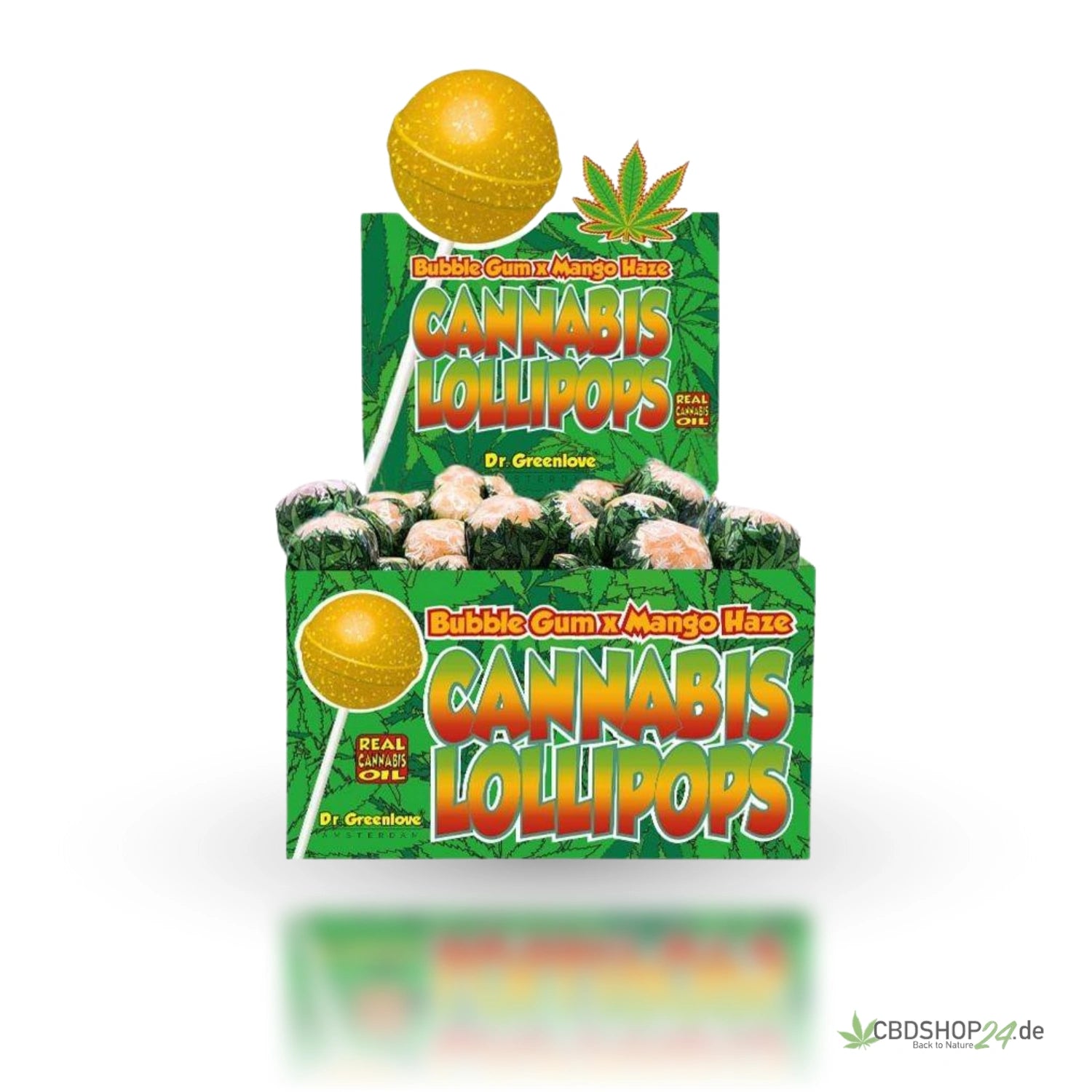 Dr. Greenlove Cannabis Lollipop - Mango Haze